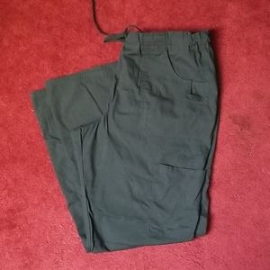 Black scrub pants